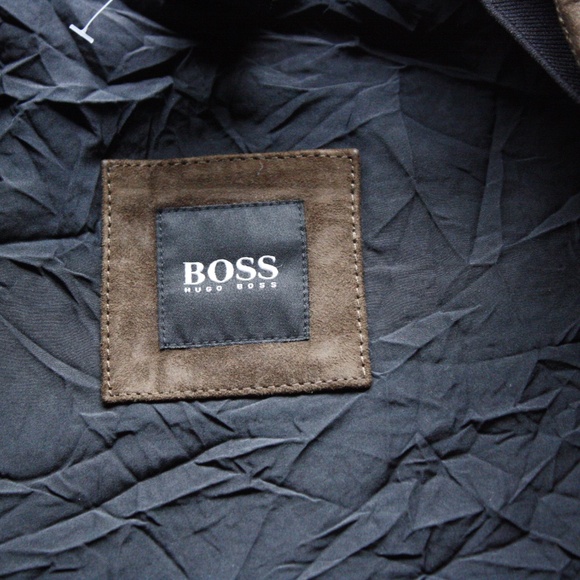 Hugo Boss mens suede jacket - Picture 8 of 10